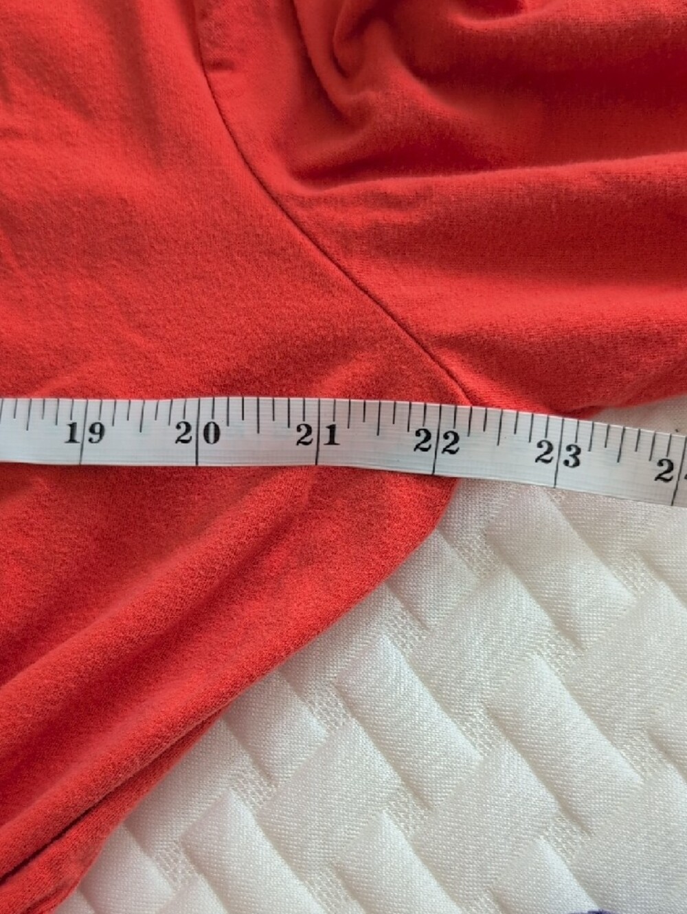 GILLIGAN AND O'MALLEY Robe Tie Waist Coral with White Contrast Trim Size XL/XXL - Picture 4 of 10